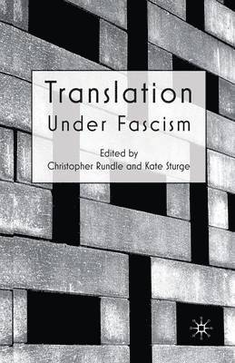 bokomslag Translation Under Fascism