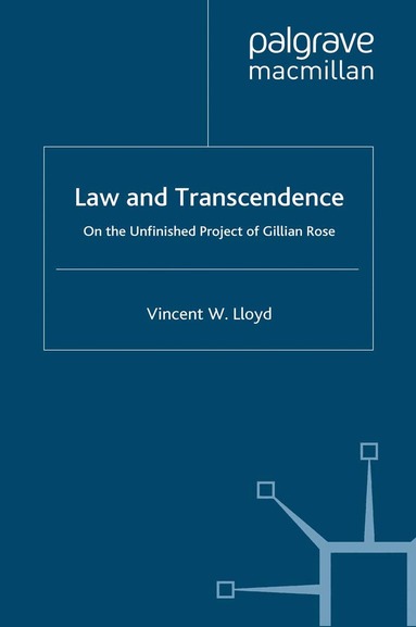 V. Lloyd - Law and Transcendence, Häftad