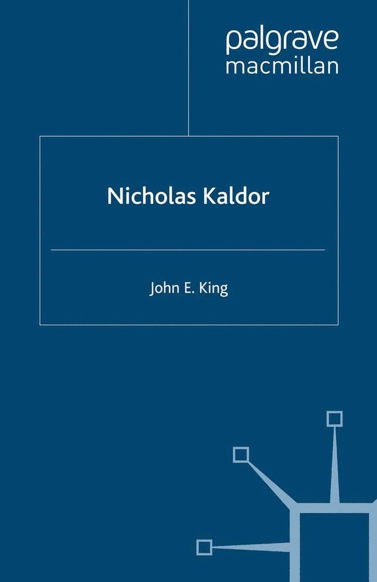 J. King - Nicholas Kaldor, Häftad