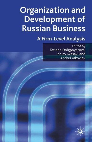 Tatiana Dolgopyatova, Ichiro Iwasaki, Andrei A. Yakovlev - Organization and Development of Russian Business, Häftad