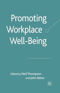 bokomslag Promoting Workplace Well-being