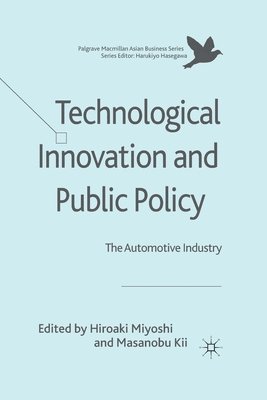 bokomslag Technological Innovation and Public Policy