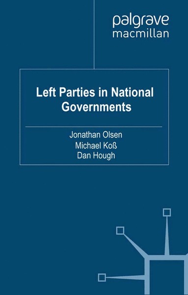 bokomslag Left Parties in National Governments