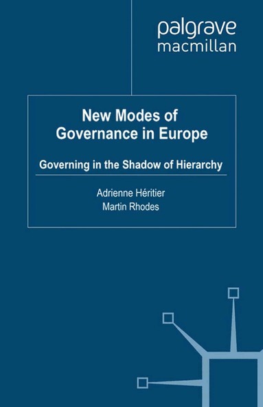 A. Héritier, M. Rhodes - New Modes of Governance in Europe, Häftad