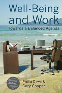 bokomslag Well-Being and Work