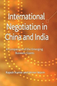 bokomslag International Negotiation in China and India