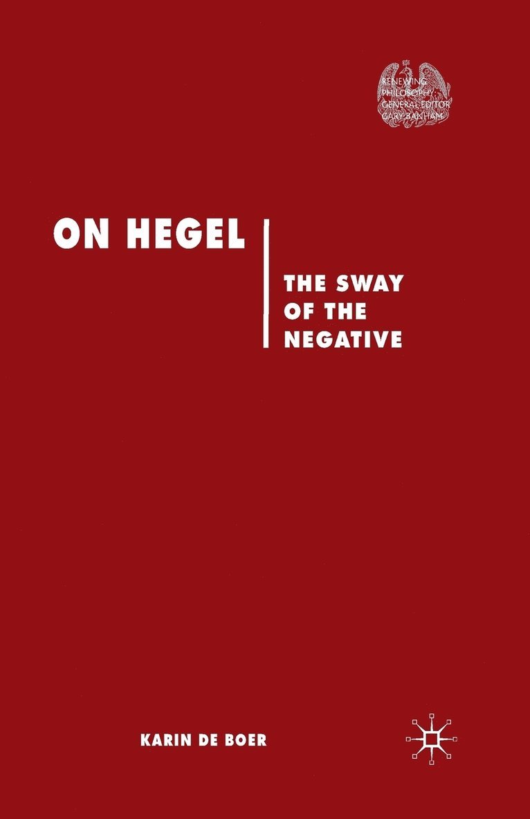 Karin de Boer, Kenneth A. Loparo, Karin de Boer - On Hegel, Häftad