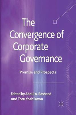 The Convergence of Corporate Governance 1