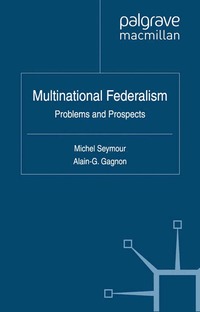 bokomslag Multinational Federalism