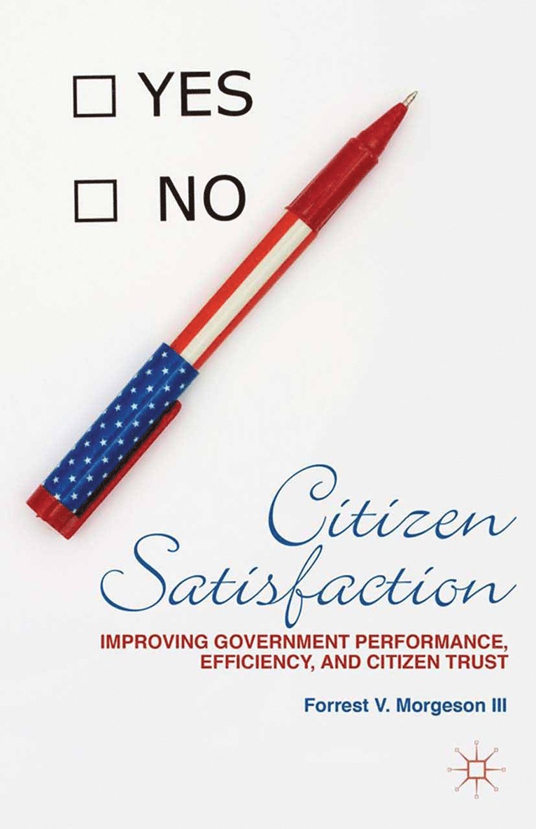 F. Morgeson - Citizen Satisfaction, Häftad
