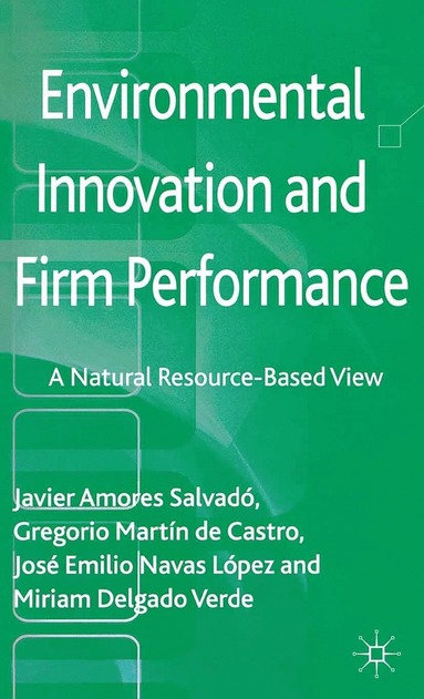 bokomslag Environmental Innovation and Firm Performance