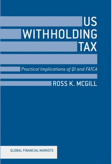R. McGill - US Withholding Tax, Häftad