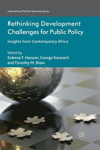 bokomslag Rethinking Development Challenges for Public Policy