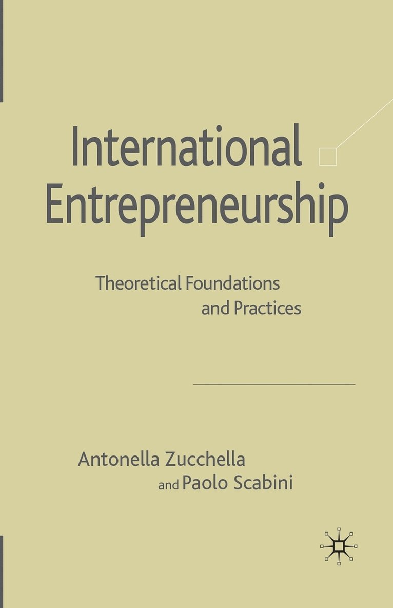 A. Zucchella, Paolo Scabini - International Entrepreneurship, Häftad