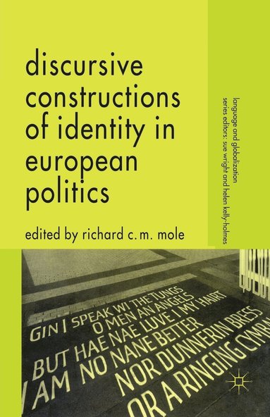bokomslag Discursive Constructions of Identity in European Politics