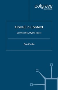 bokomslag Orwell in Context