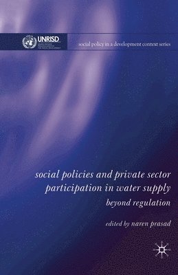 bokomslag Social Policies and Private Sector Participation in Water Supply