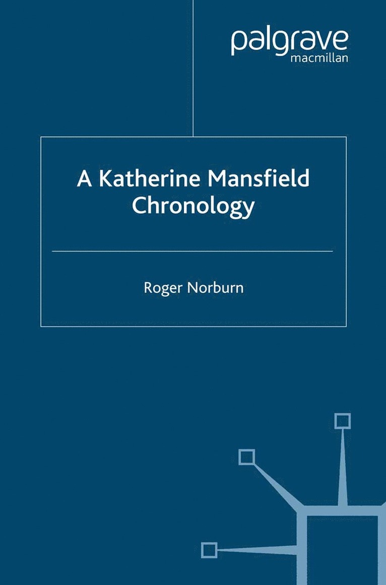 Katherine Mansfield Chronology