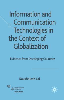 bokomslag Information and Communication Technologies in the Context of Globalization