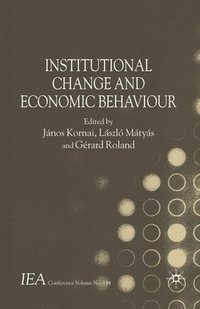 bokomslag Institutional Change and Economic Behaviour