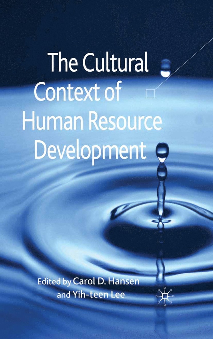 The Cultural Context of Human Resource Development 1