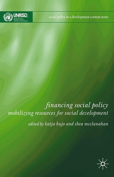 Katja Hujo, Shea McClanahan - Financing Social Policy, Häftad