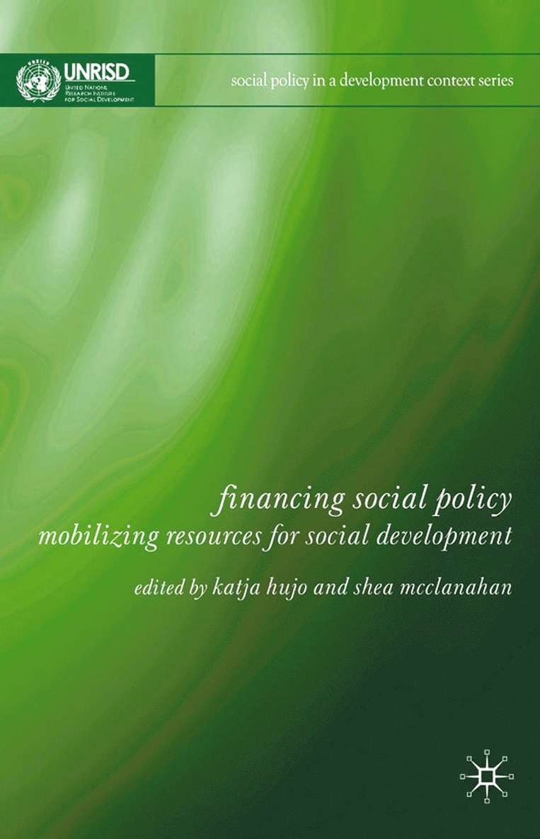Katja Hujo, Shea McClanahan - Financing Social Policy, Häftad