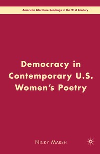 bokomslag Democracy in Contemporary U.S. Women's Poetry