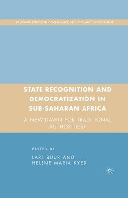 bokomslag State Recognition and Democratization in Sub-Saharan Africa