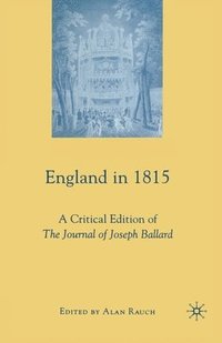 bokomslag England in 1815