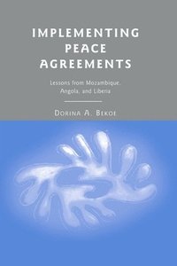 bokomslag Implementing Peace Agreements