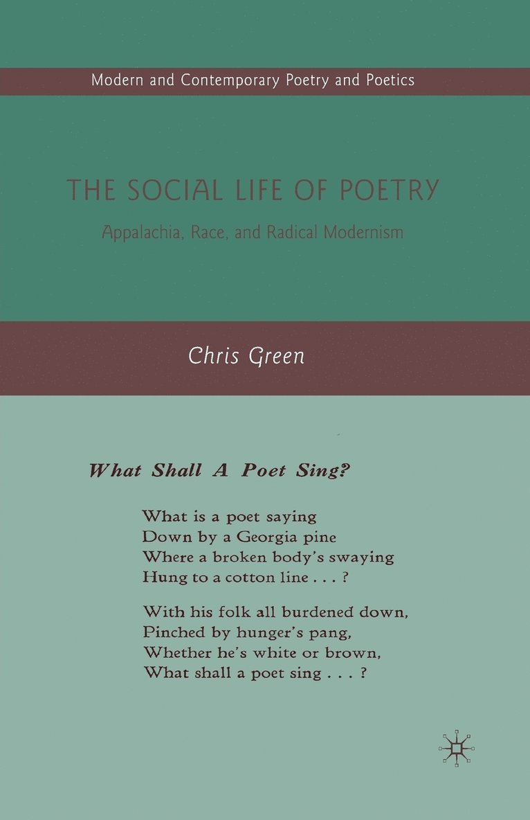 C. Green - Social Life of Poetry, Häftad