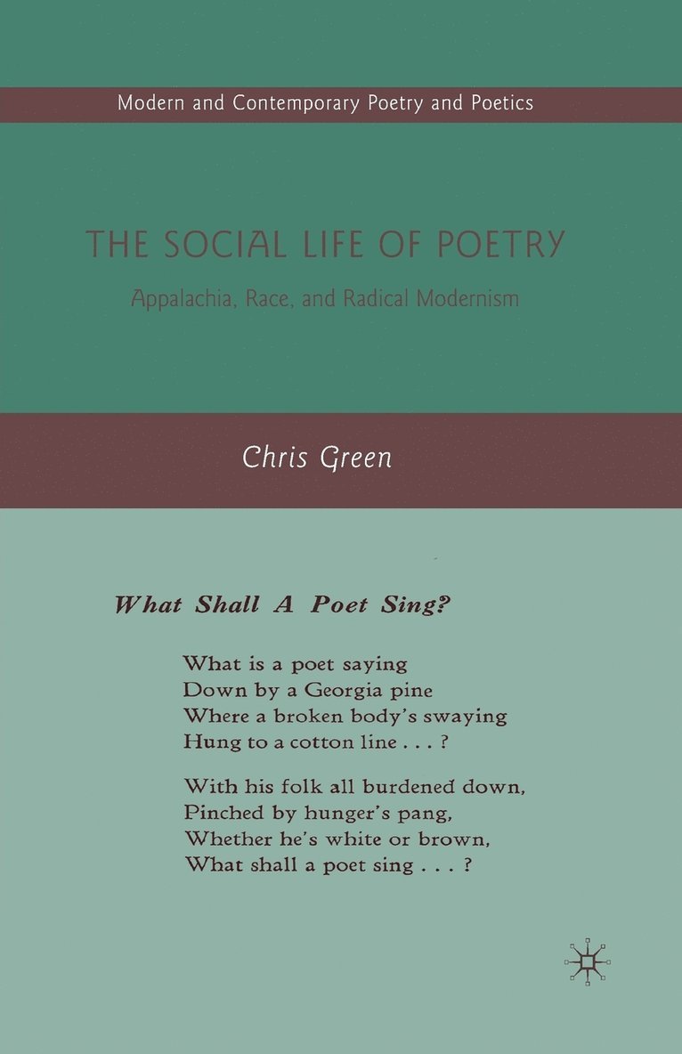 The Social Life of Poetry 1