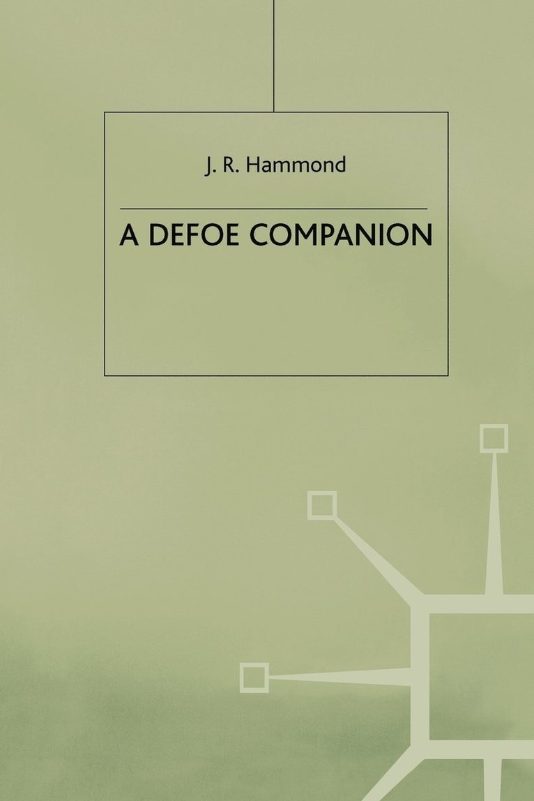 J. Hammond - Defoe Companion, Häftad