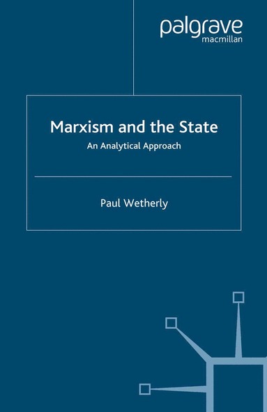 bokomslag Marxism and the State