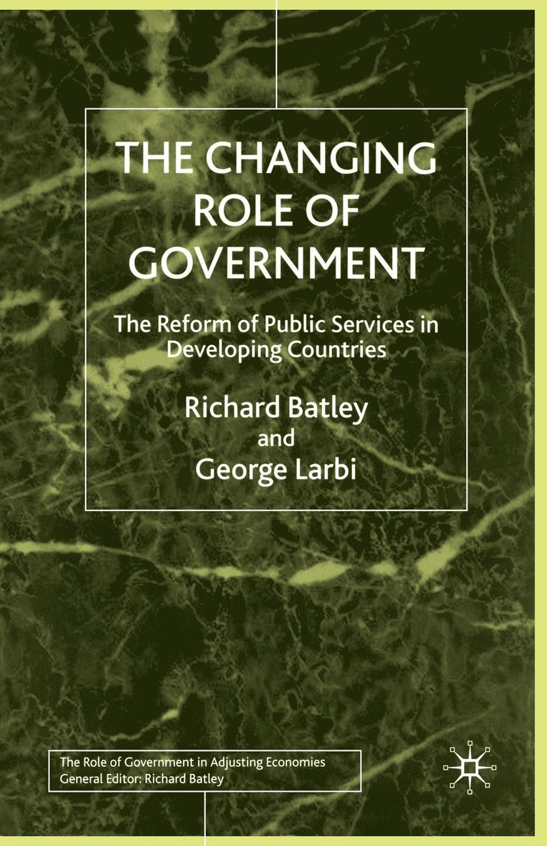 The Changing Role of Government 1