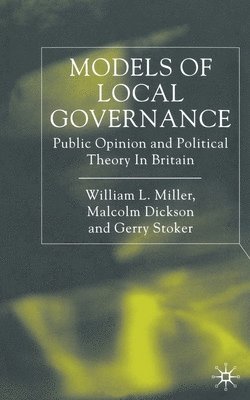 Models of Local Governance 1