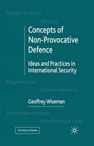 bokomslag Concepts of Non-Provocative Defence