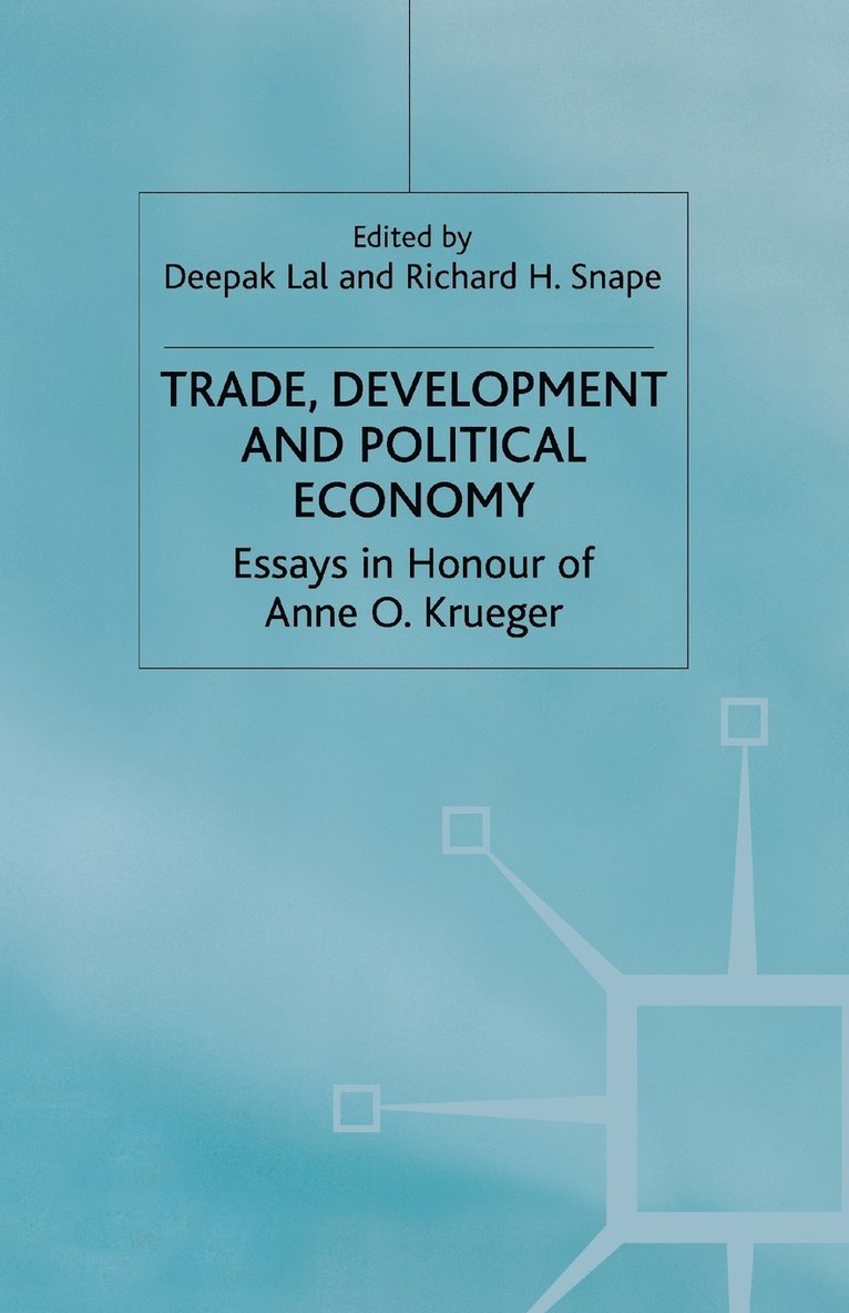 Trade, Development and Political Economy 1