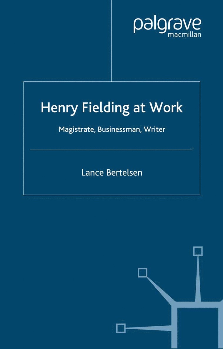 L. Bertelsen - Henry Fielding at Work, Häftad