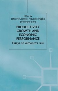bokomslag Productivity Growth and Economic Performance
