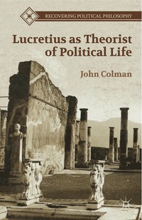 bokomslag Lucretius as Theorist of Political Life