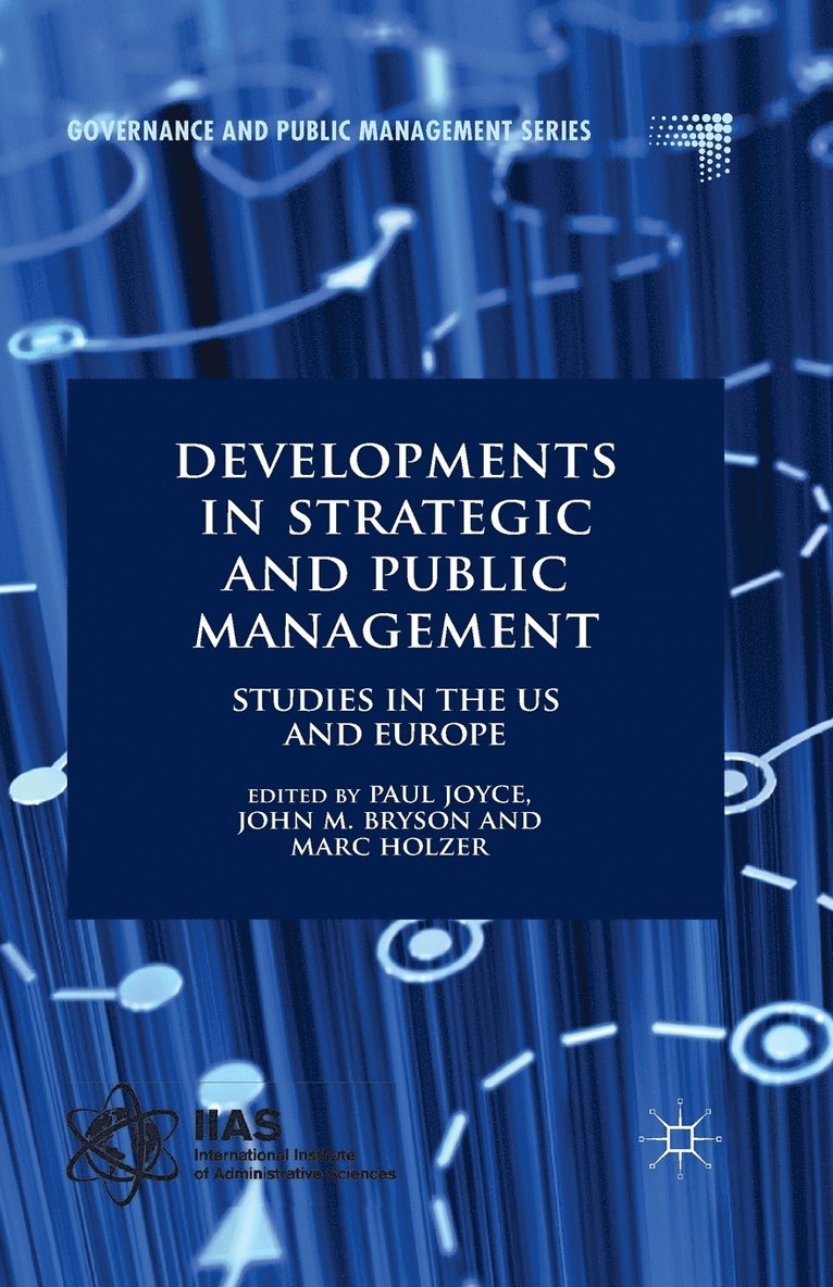 Developments in Strategic and Public Management 1