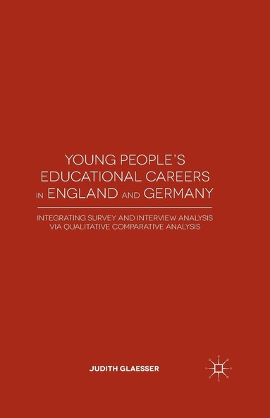 bokomslag Young People's Educational Careers in England and Germany