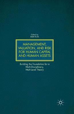 Management, Valuation, and Risk for Human Capital and Human Assets 1