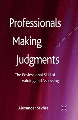 bokomslag Professionals Making Judgments