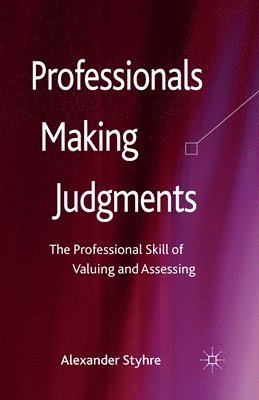 Professionals Making Judgments 1