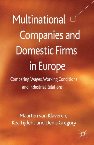 bokomslag Multinational Companies and Domestic Firms in Europe