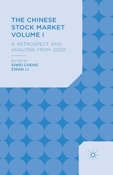 bokomslag The Chinese Stock Market Volume I