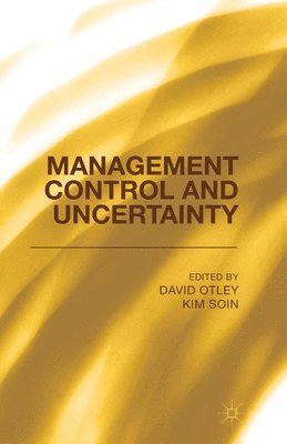 bokomslag Management Control and Uncertainty